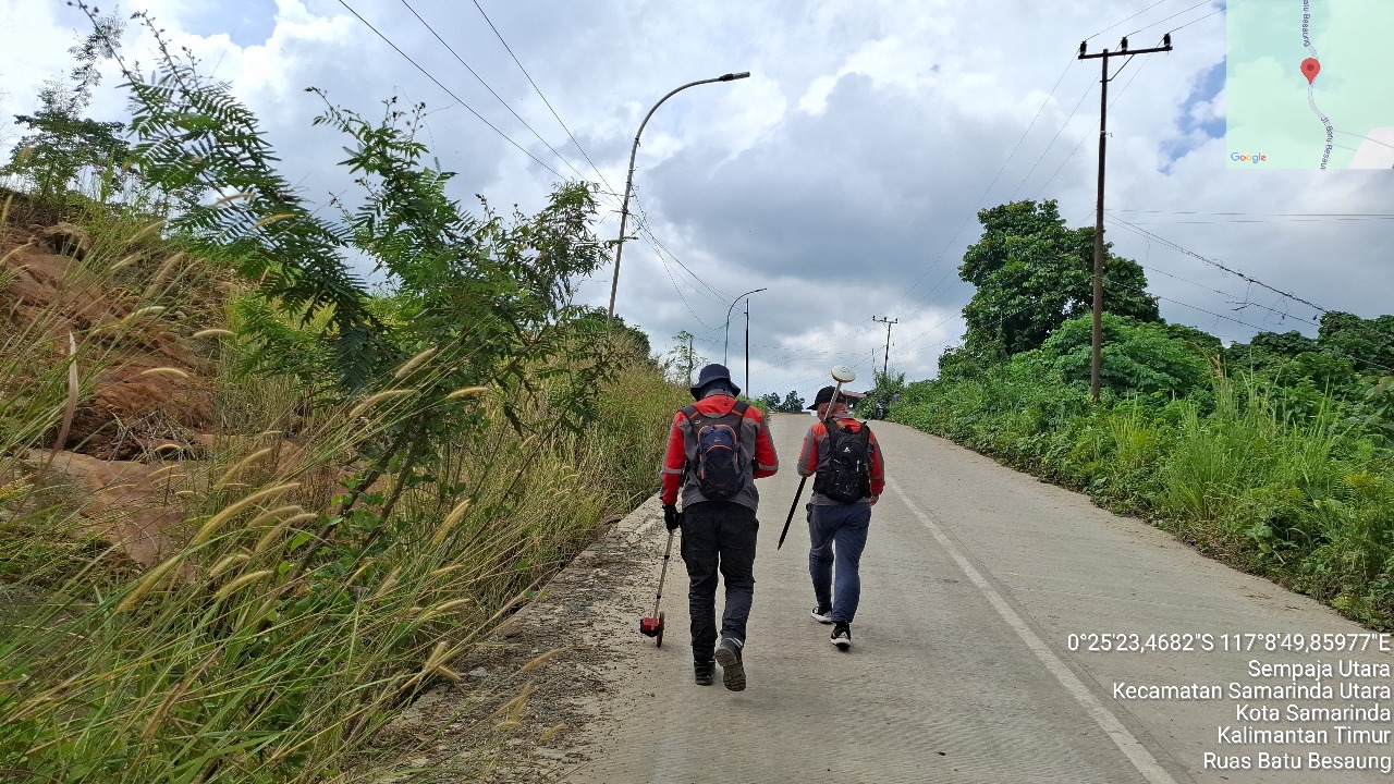 DED Ruas Jalan Batu Besaung ( Samarinda )