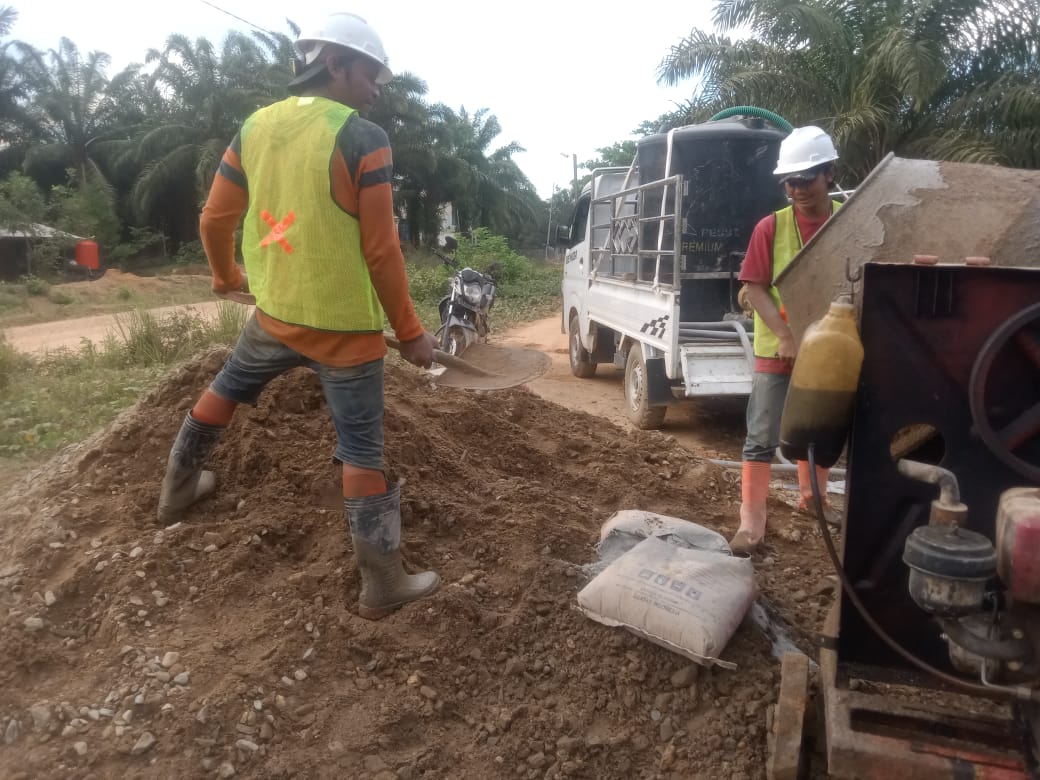 Pengawasan 1 Pembangunan/Peningkatan PSU Kawasan Pemukiman Kec.Kongbeng II