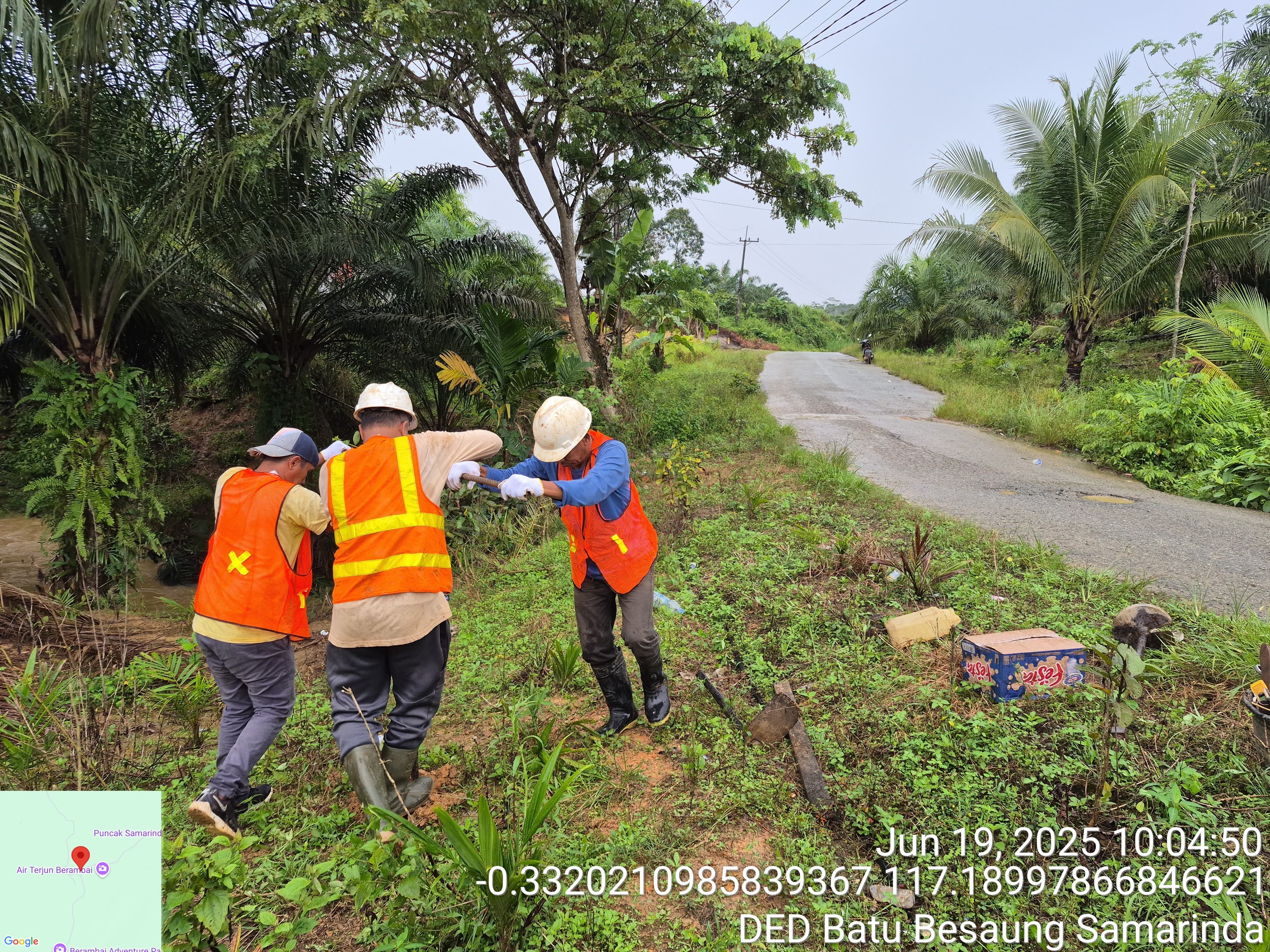 DED Ruas Jalan Batu Besaung ( Samarinda )
